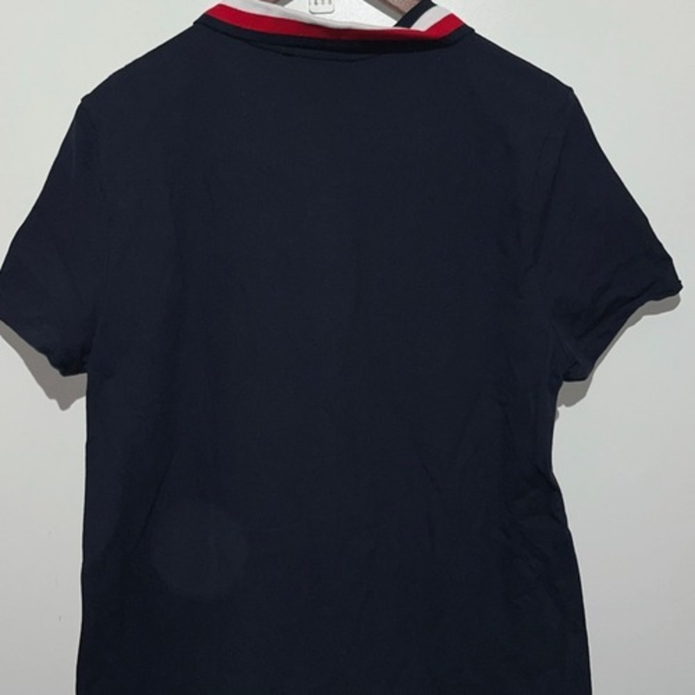 Tommy Hilfiger Women's Blue Collared Short Sleeve Midi Polo Dress Size XL - Picture 10 of 12